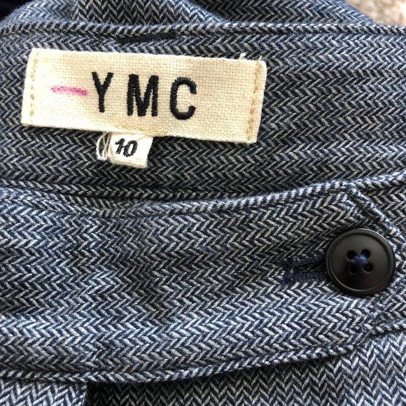 YMC You Must Create Annie Pleated Herringbone Tab, UK 10 / US 6 - Picture 9 of 10